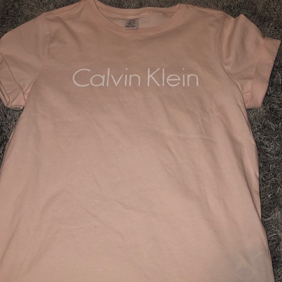 Pink calvin klein shirt Clearance